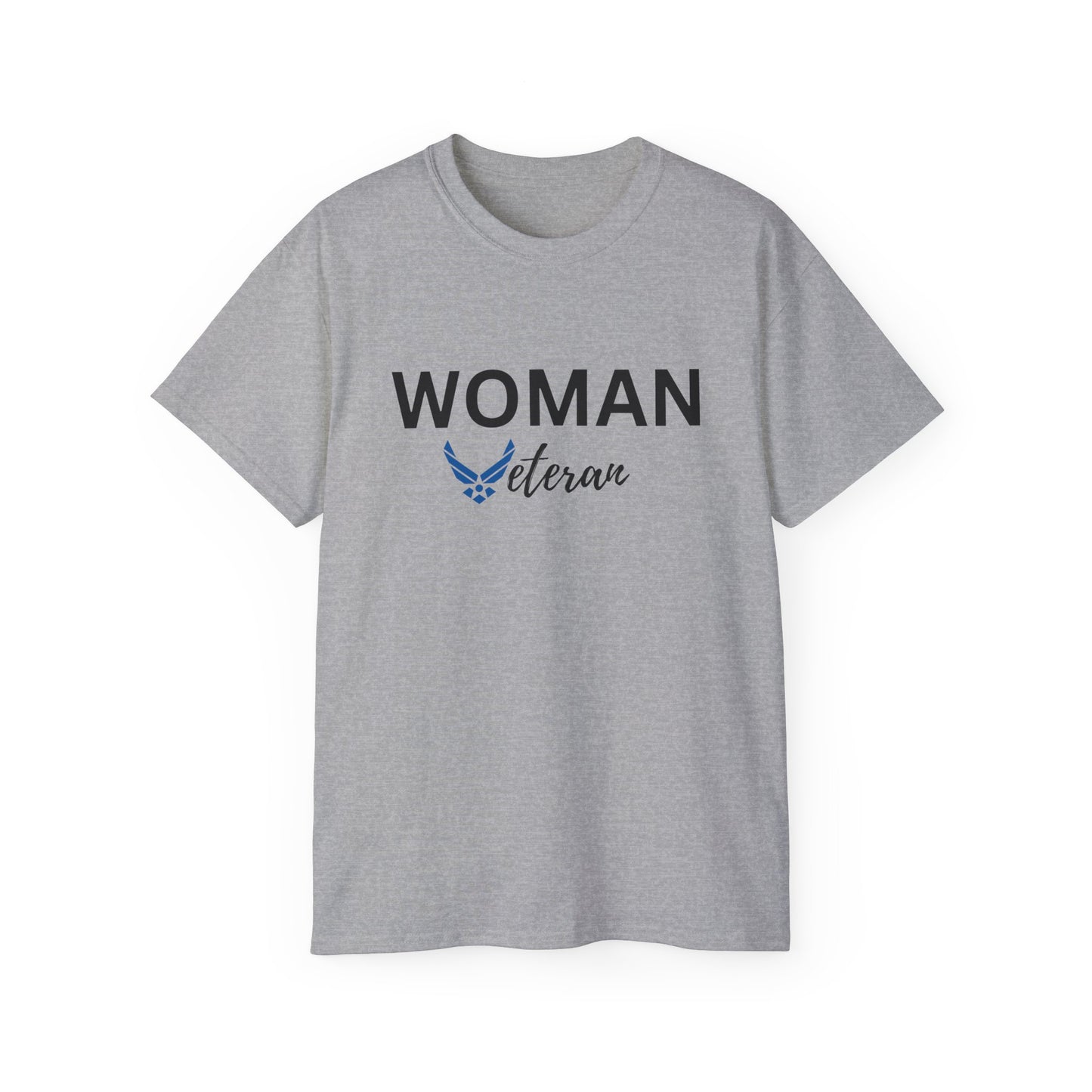 Woman Veteran - USAF - Ultra Cotton Tee