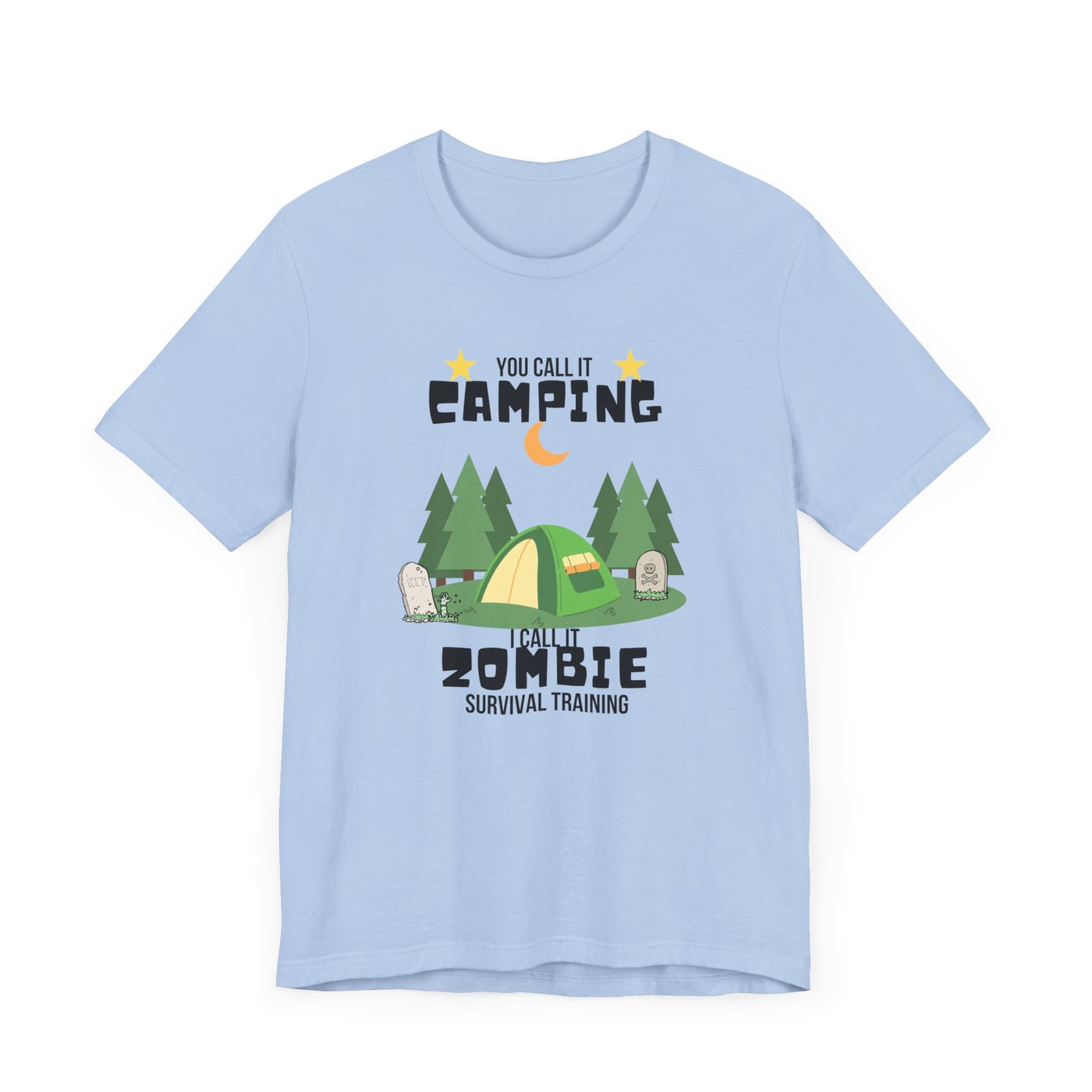 Zombie Survival Training Unisex Jersey Short Sleeve Tee