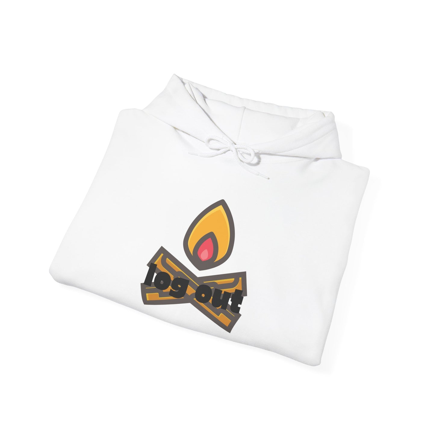 Log Out Hooded Sweatshirt
