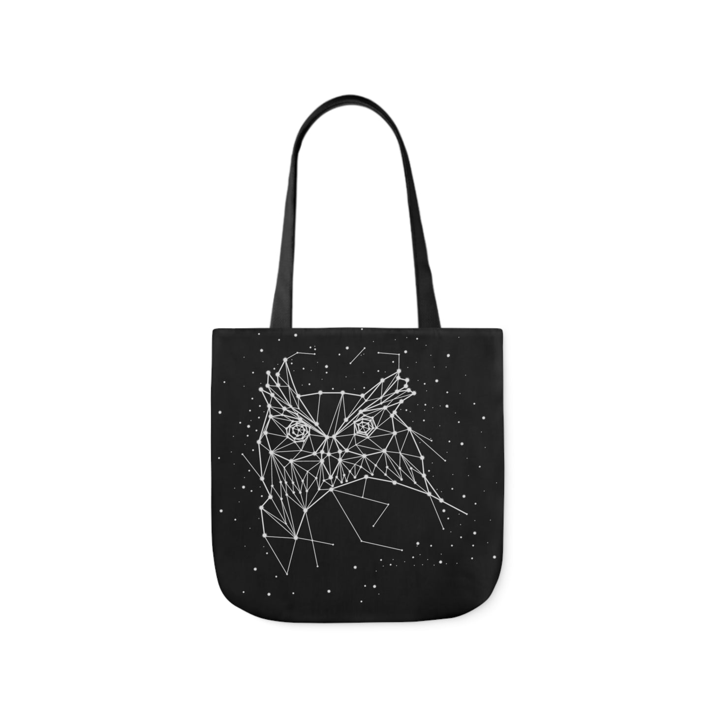 Owl Constellation Canvas Tote Bag
