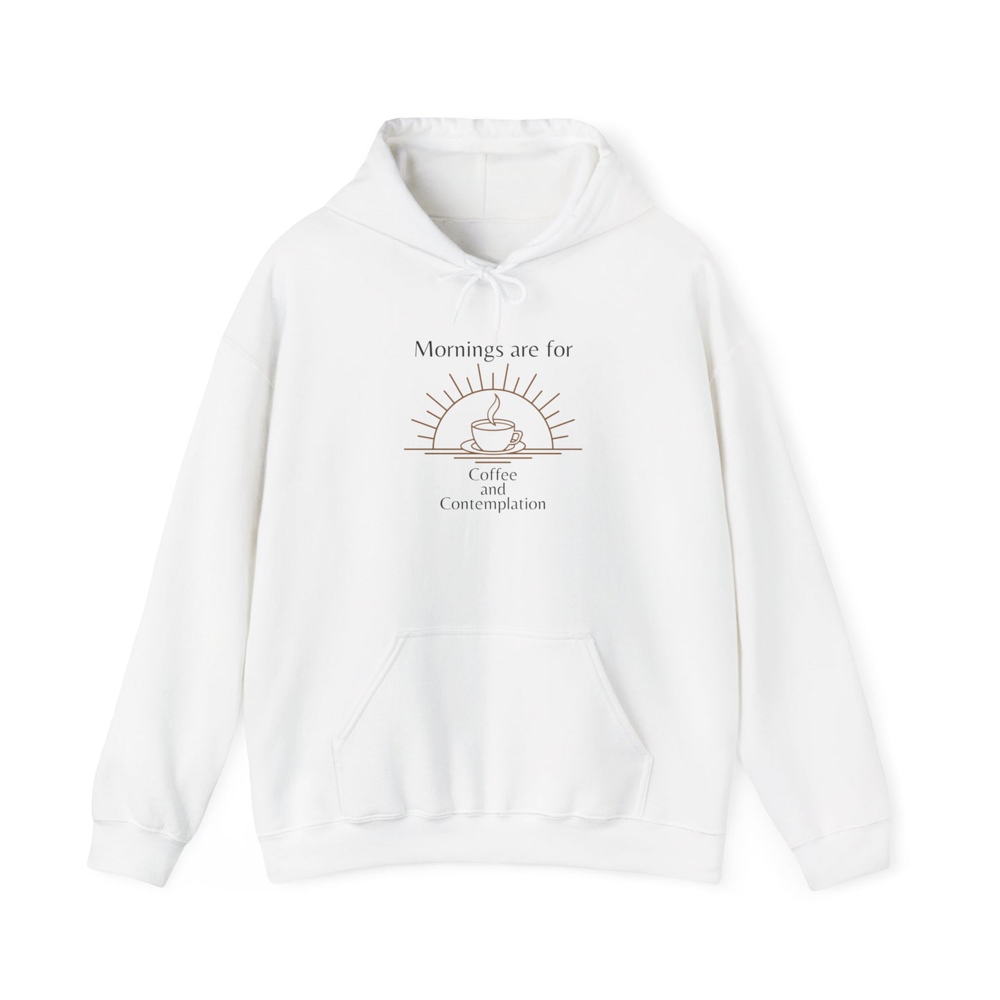 Coffee and Contemplation Hooded Sweatshirt