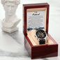 To My Husband - Openwork Watch - To Husband From Partner