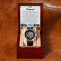 To My Husband - Openwork Watch - To Husband From Partner