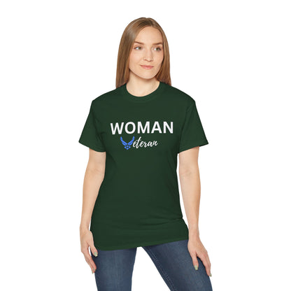 Woman Veteran - USAF - Ultra Cotton Tee