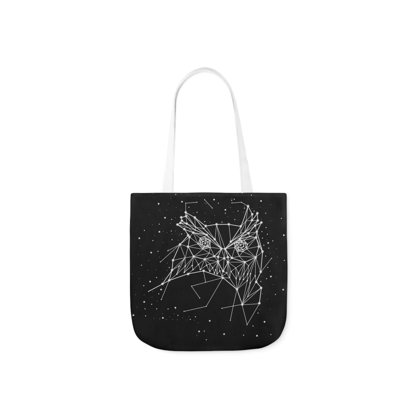 Owl Constellation Canvas Tote Bag