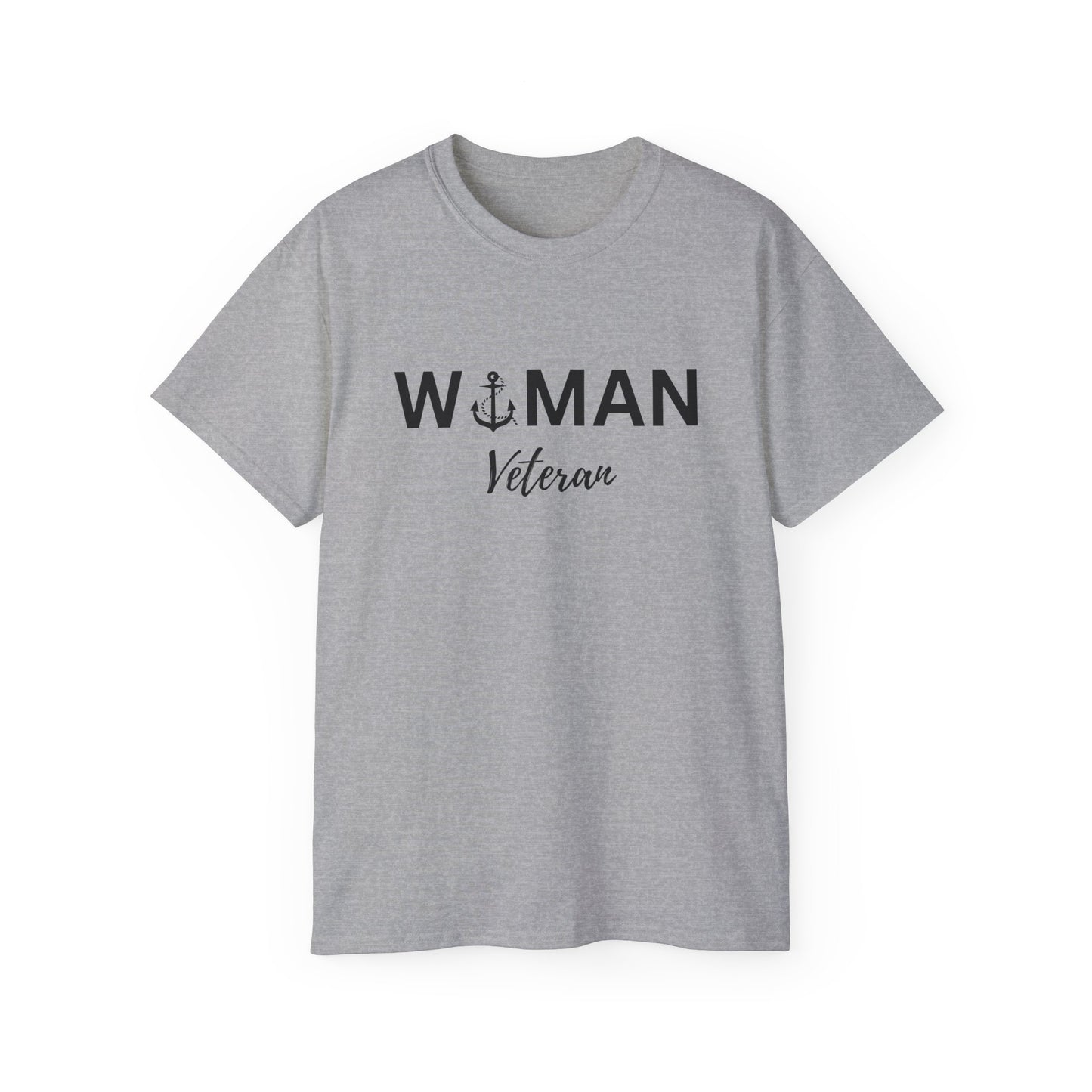 Woman Veteran - Navy Ultra Cotton Tee