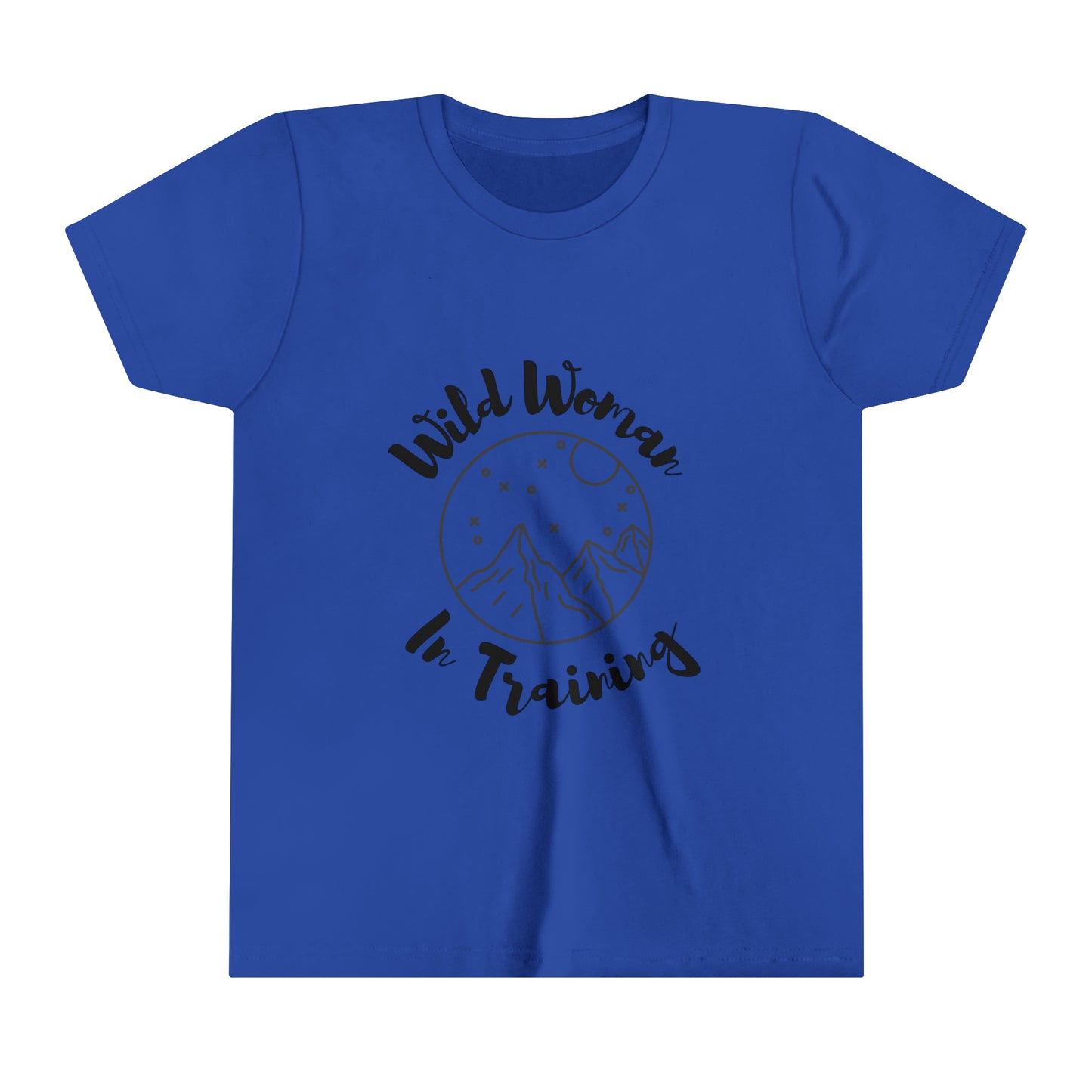 Wild Woman in Training Youth Short Sleeve Tee