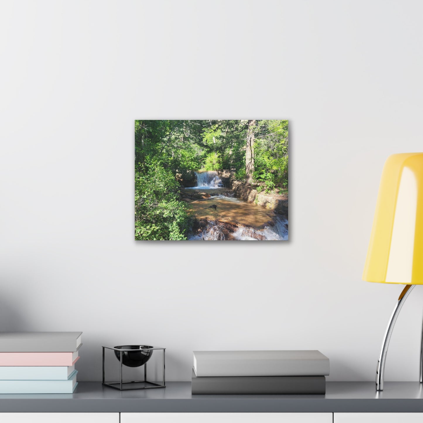 Woodland Waterfall Canvas Gallery Wraps