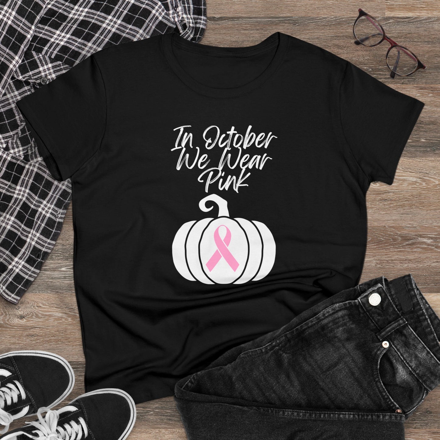 Pink Pumpkin Cotton Tee