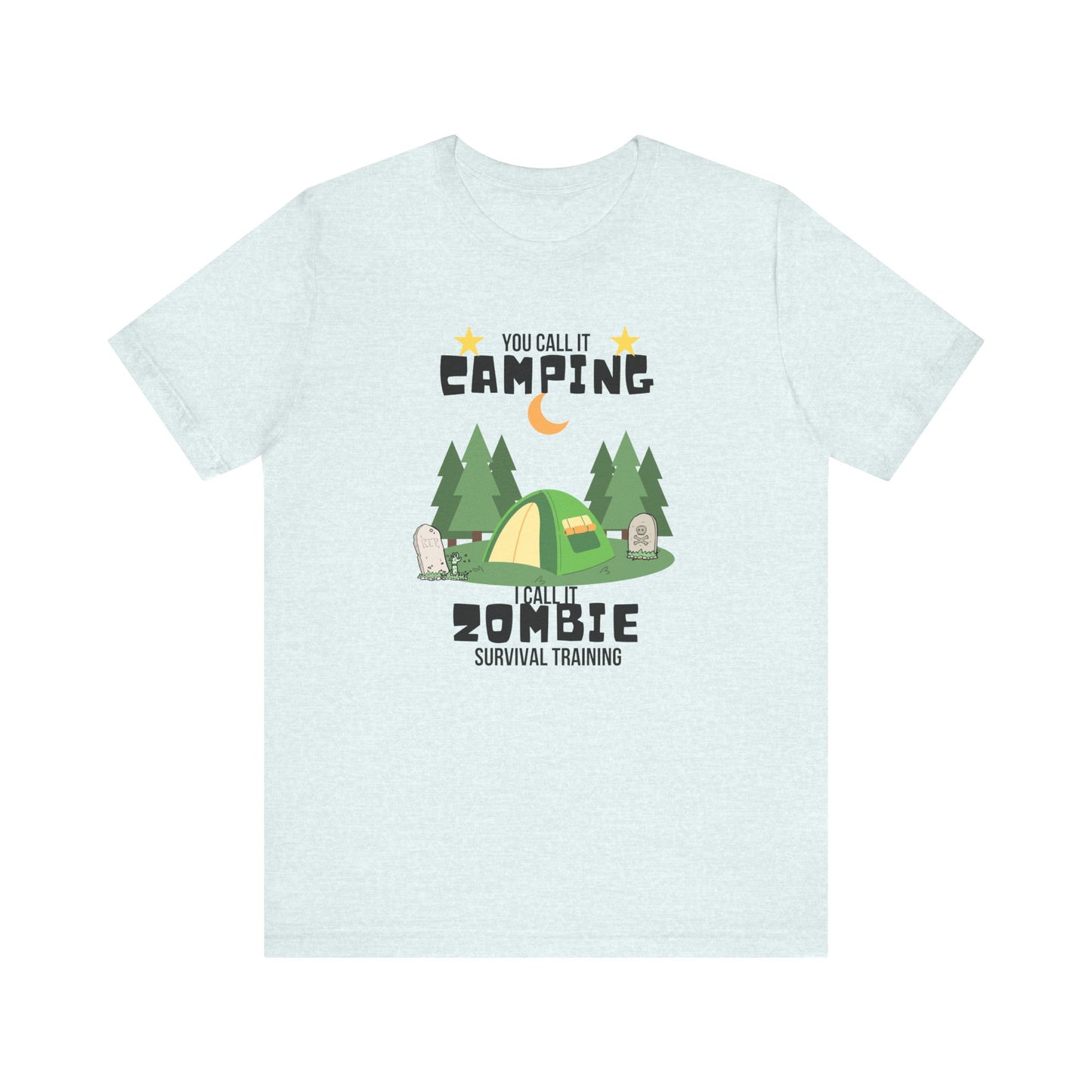 Zombie Survival Training Unisex Jersey Short Sleeve Tee