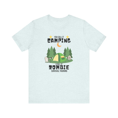 Zombie Survival Training Unisex Jersey Short Sleeve Tee