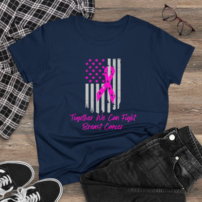 Together We Can Fight Cotton Tee