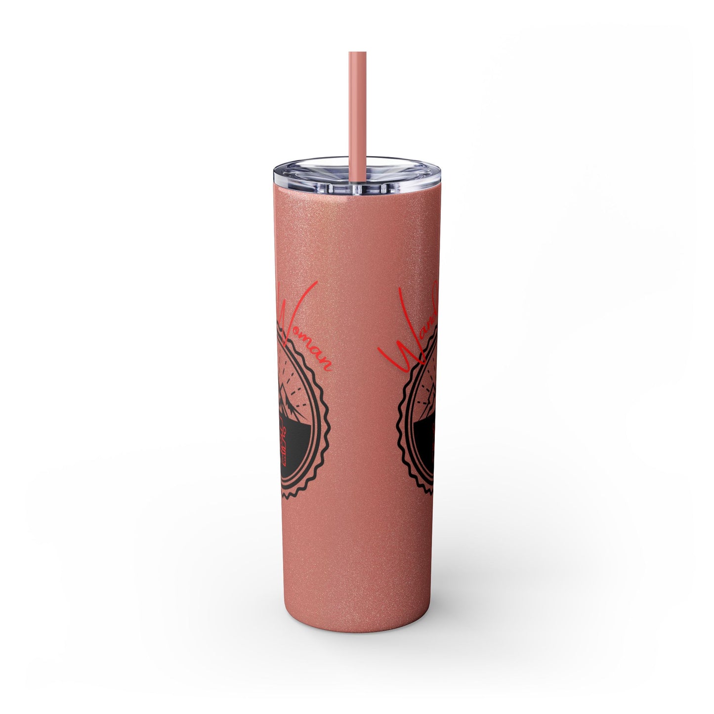 Wander Woman Skinny Tumbler with Straw, 20oz