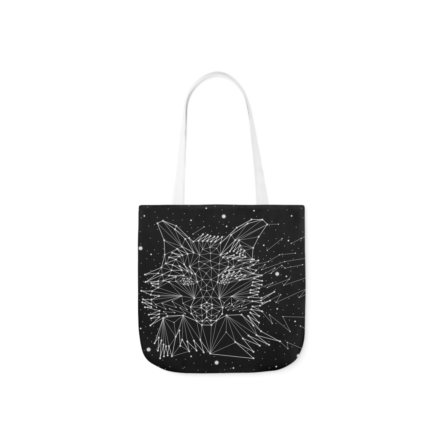 Fox Constellation Canvas Tote Bag