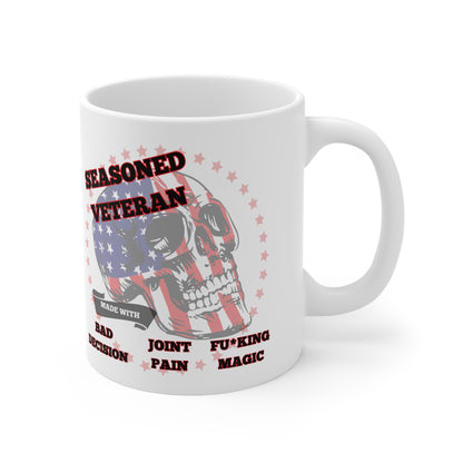 Seasoned Veteran Ceramic Mug 11oz