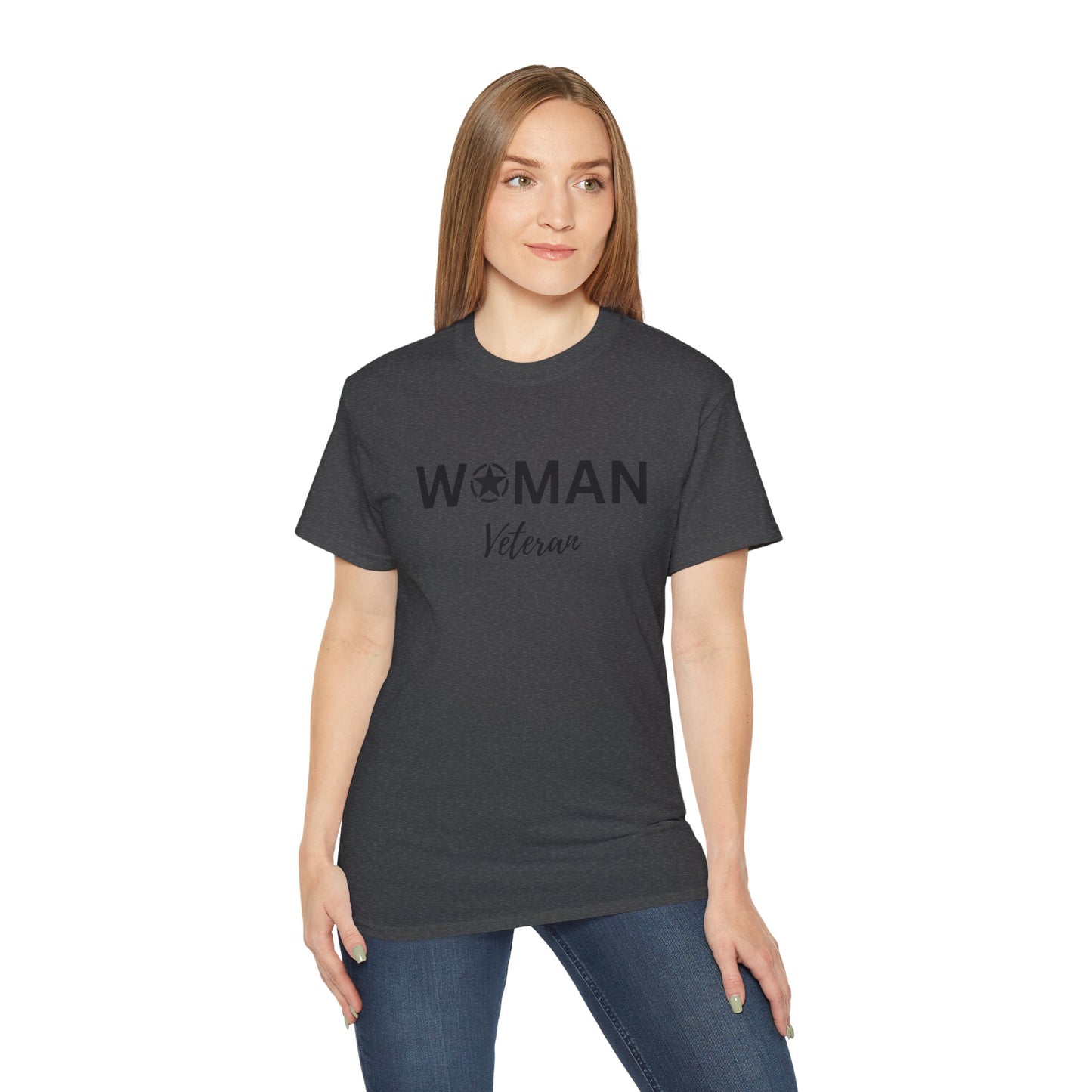 Woman Veteran - Army - Ultra Cotton Tee