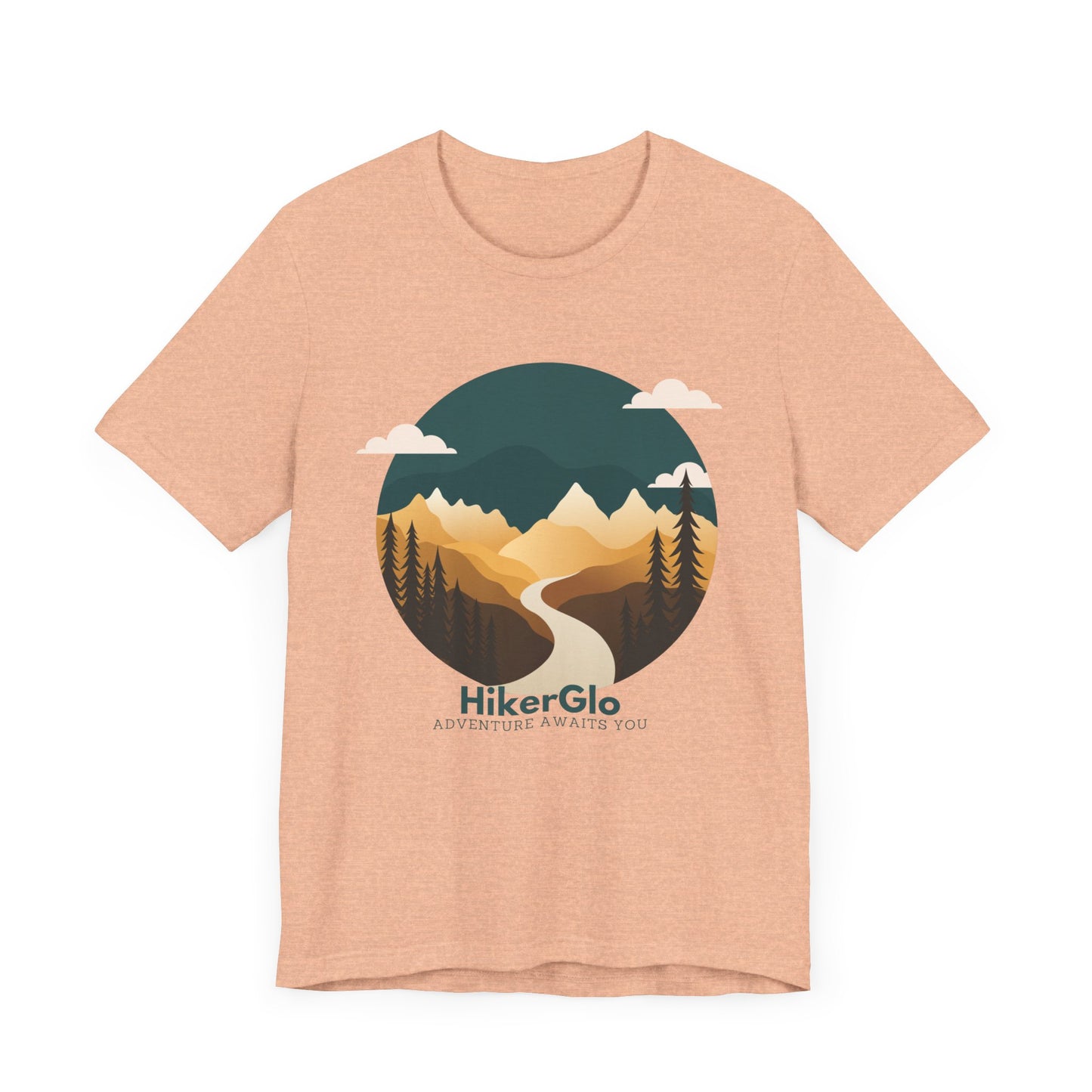 HikerGlo Logo Unisex Jersey Short Sleeve Tee