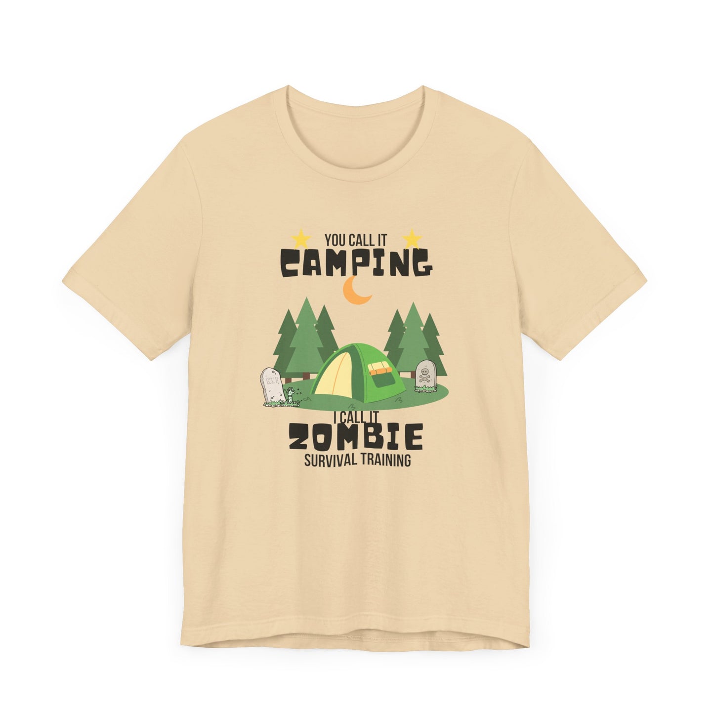 Zombie Survival Training Unisex Jersey Short Sleeve Tee