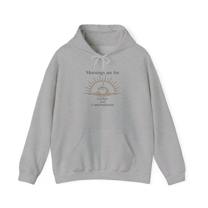 Coffee and Contemplation Hooded Sweatshirt