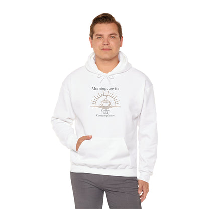 Coffee and Contemplation Hooded Sweatshirt