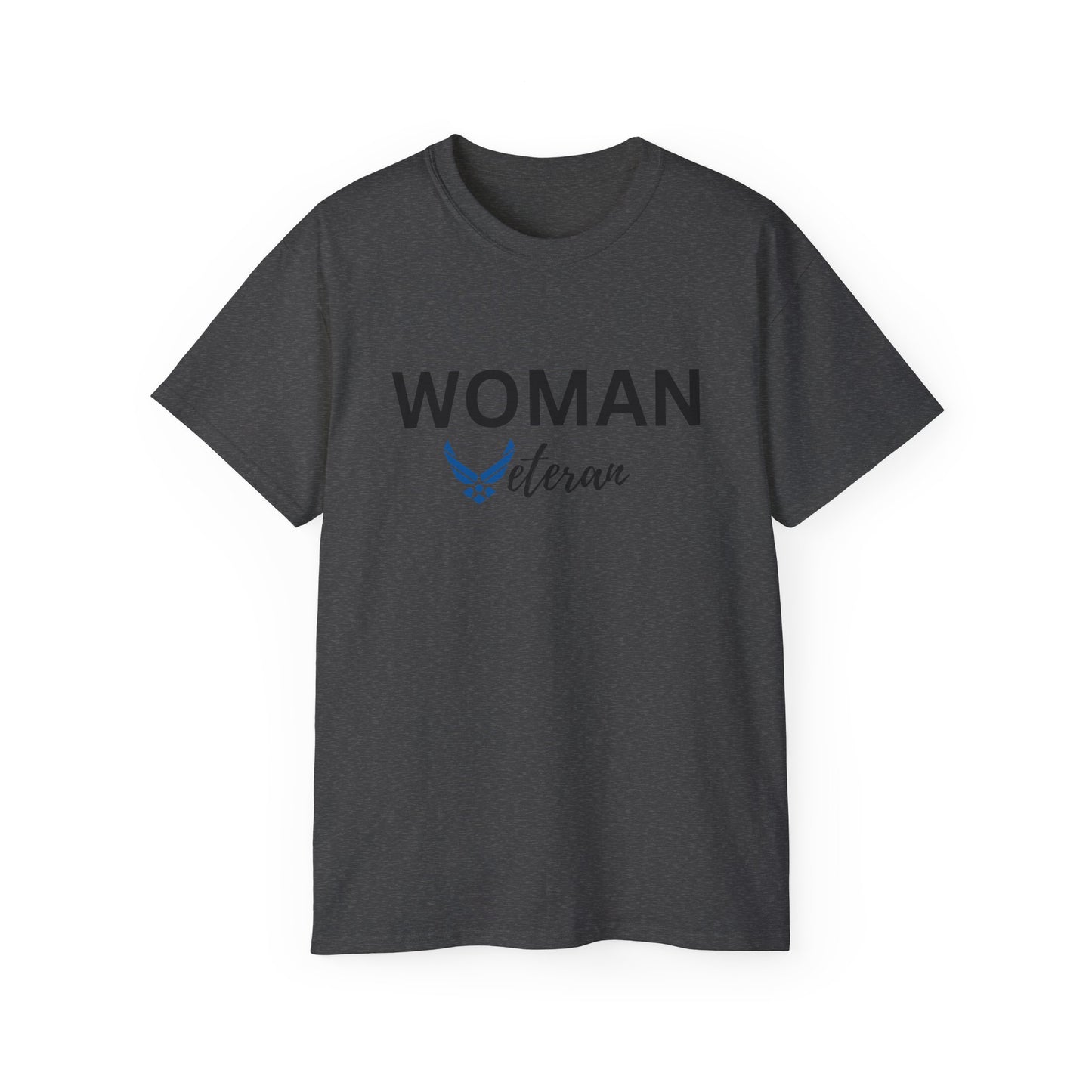 Woman Veteran - USAF - Ultra Cotton Tee