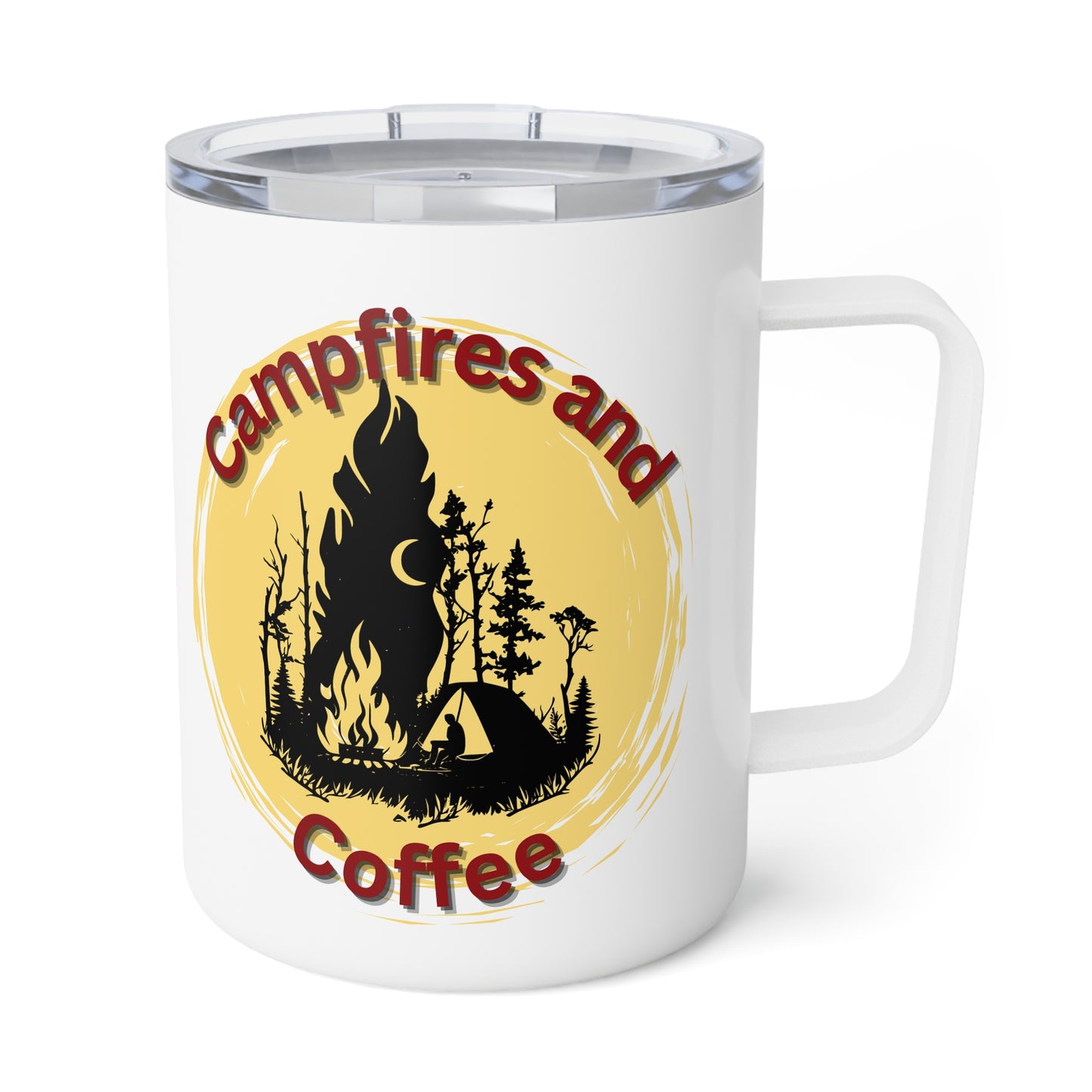 Campfires and Coffee Insulated Coffee Mug