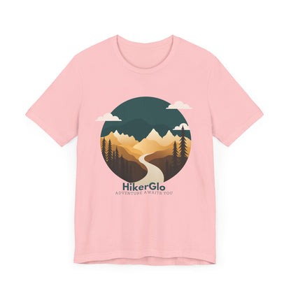 HikerGlo Logo Unisex Jersey Short Sleeve Tee