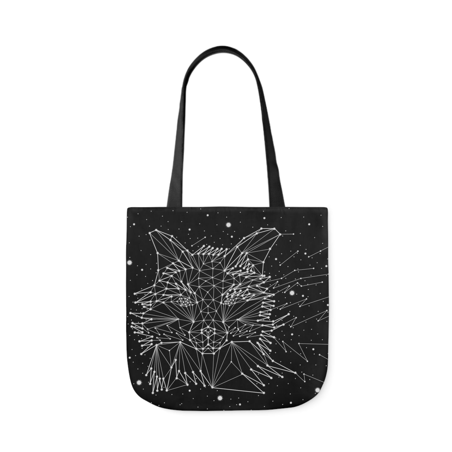 Fox Constellation Canvas Tote Bag