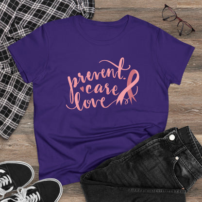 Prevent, Care, Love Cotton Tee