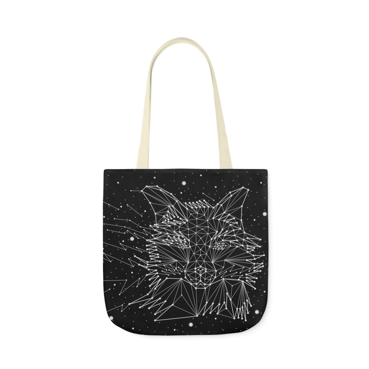 Fox Constellation Canvas Tote Bag