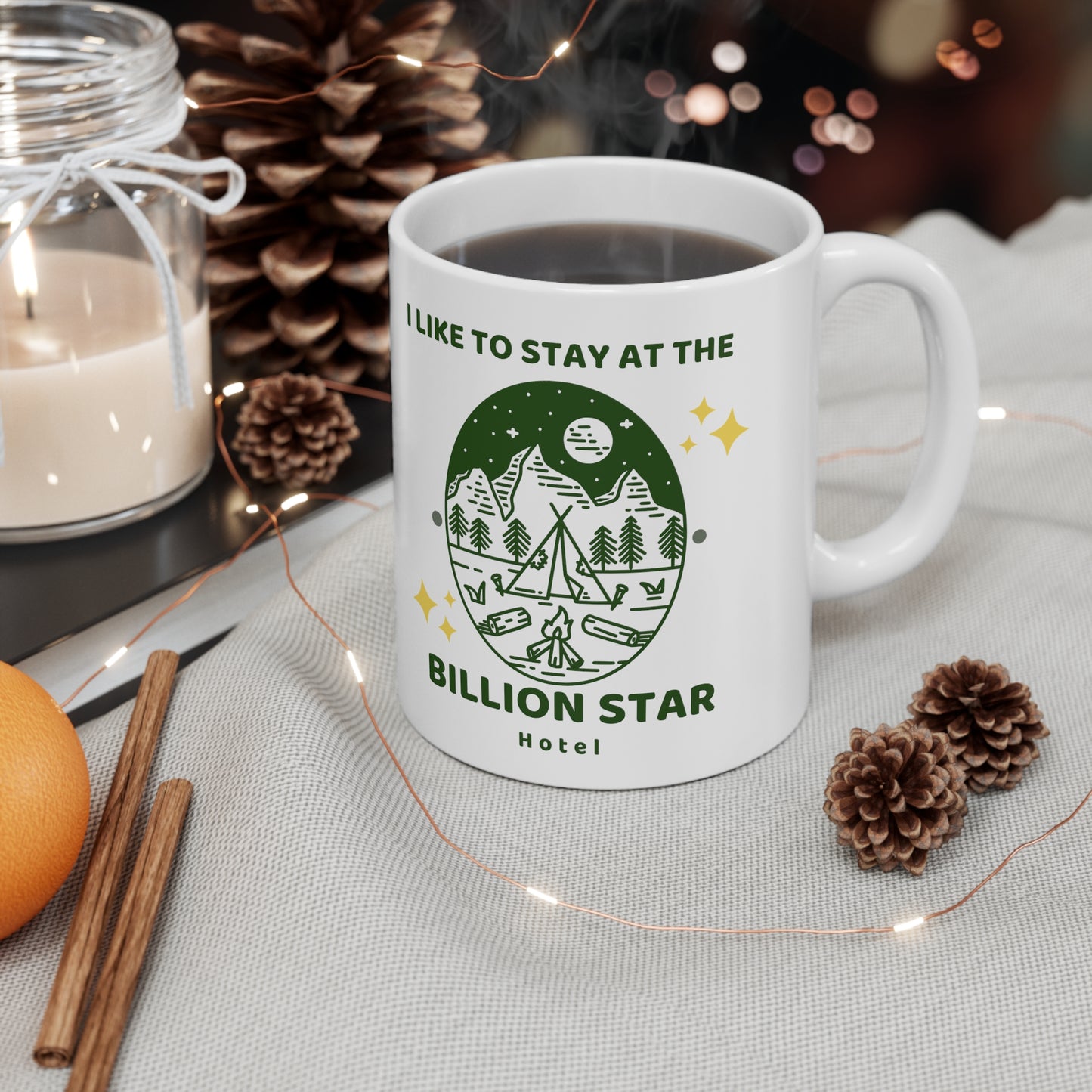 Billion Star Hotel Ceramic Mug 11oz