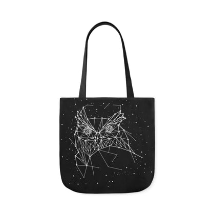 Owl Constellation Canvas Tote Bag