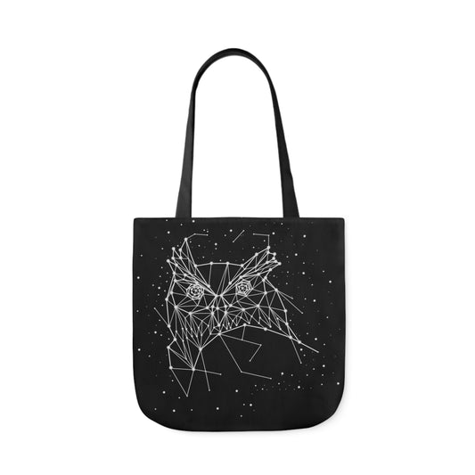 Owl Constellation Canvas Tote Bag