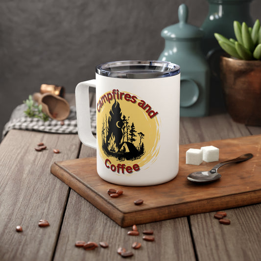 Campfires and Coffee Insulated Coffee Mug