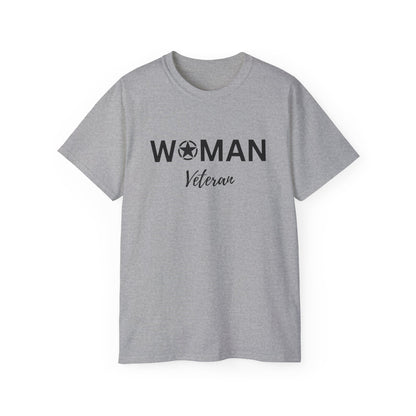 Woman Veteran - Army - Ultra Cotton Tee