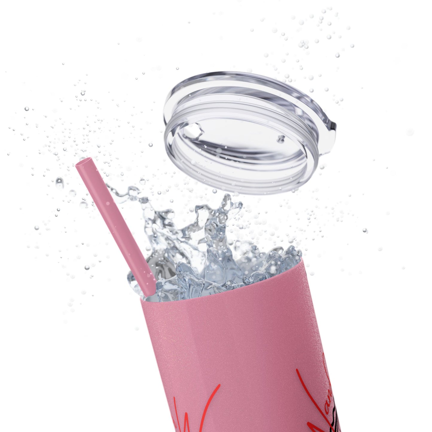 Wander Woman Skinny Tumbler with Straw, 20oz