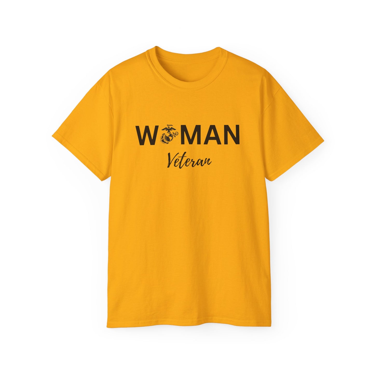 Woman Veteran - USMC - Ultra Cotton Tee