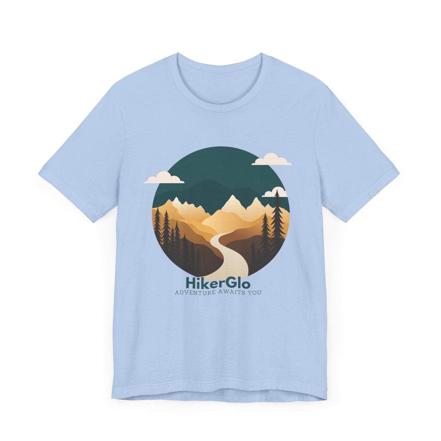 HikerGlo Logo Unisex Jersey Short Sleeve Tee