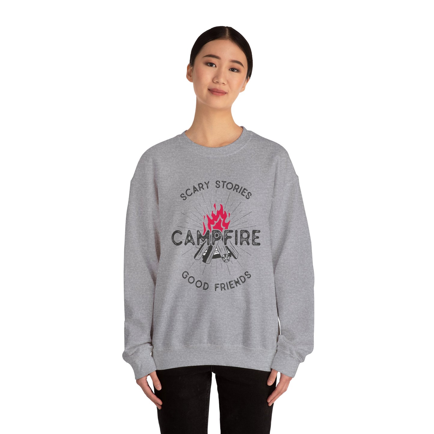 Camp Fire Friends Sweatshirt