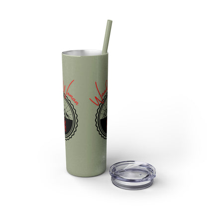 Wander Woman Skinny Tumbler with Straw, 20oz