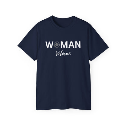 Woman Veteran - Army - Ultra Cotton Tee