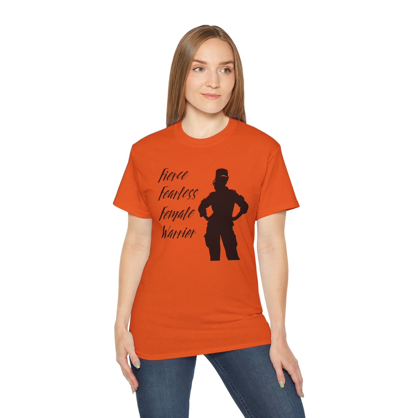 Fierce Fearless Female Warrior Ultra Cotton Tee