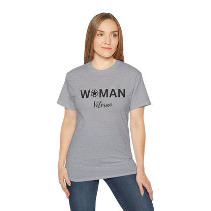 Woman Veteran - Army - Ultra Cotton Tee