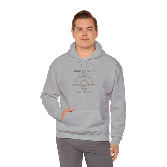 Coffee and Contemplation Hooded Sweatshirt