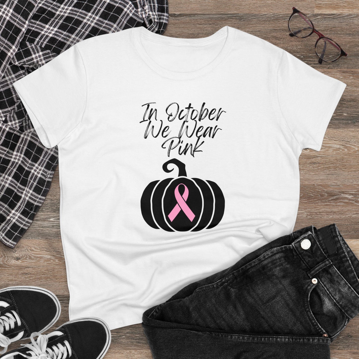 Pink Pumpkin Cotton Tee