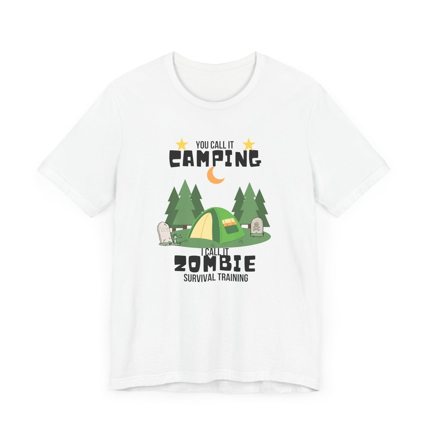 Zombie Survival Training Unisex Jersey Short Sleeve Tee