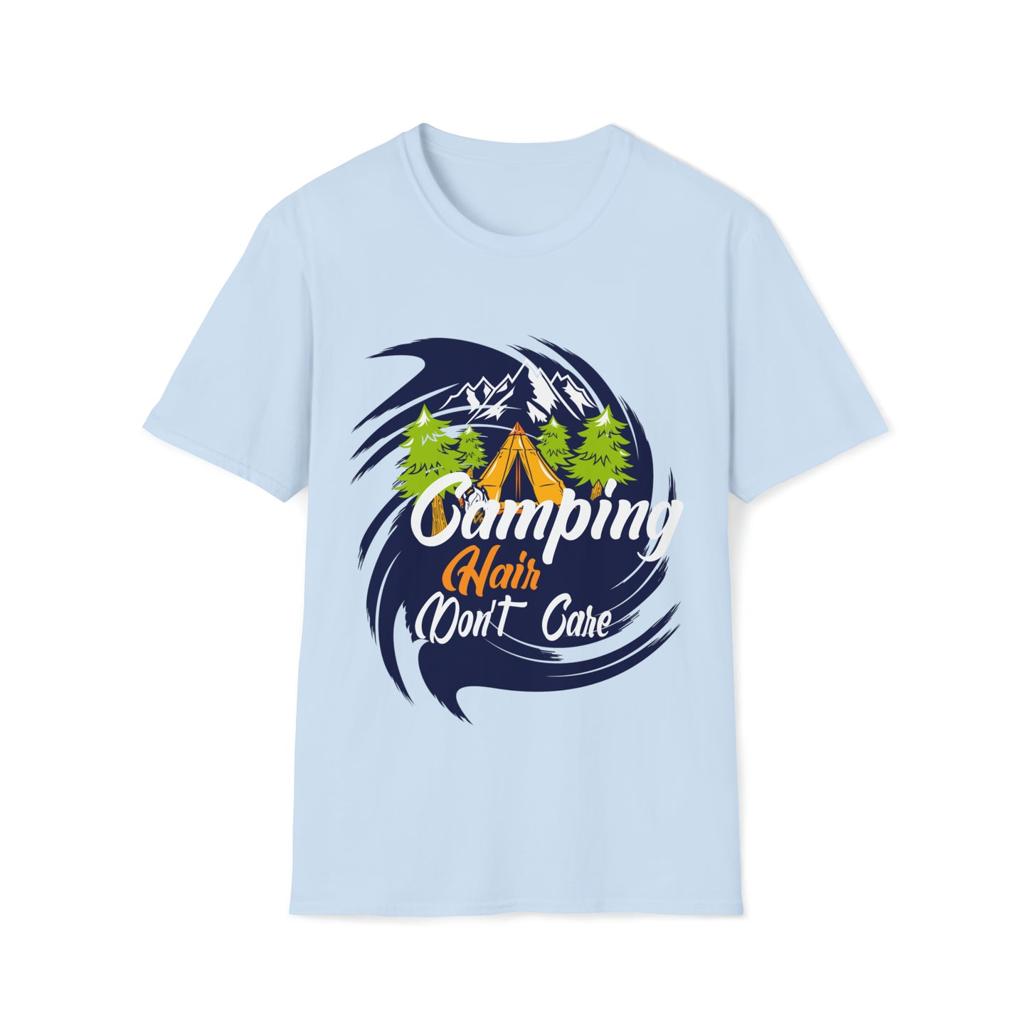 Camping Hair Don't Care T-Shirt