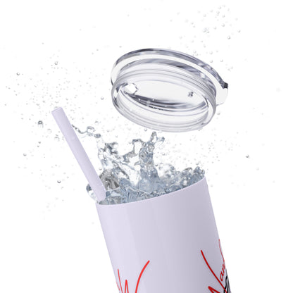 Wander Woman Skinny Tumbler with Straw, 20oz