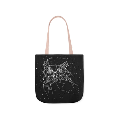 Owl Constellation Canvas Tote Bag