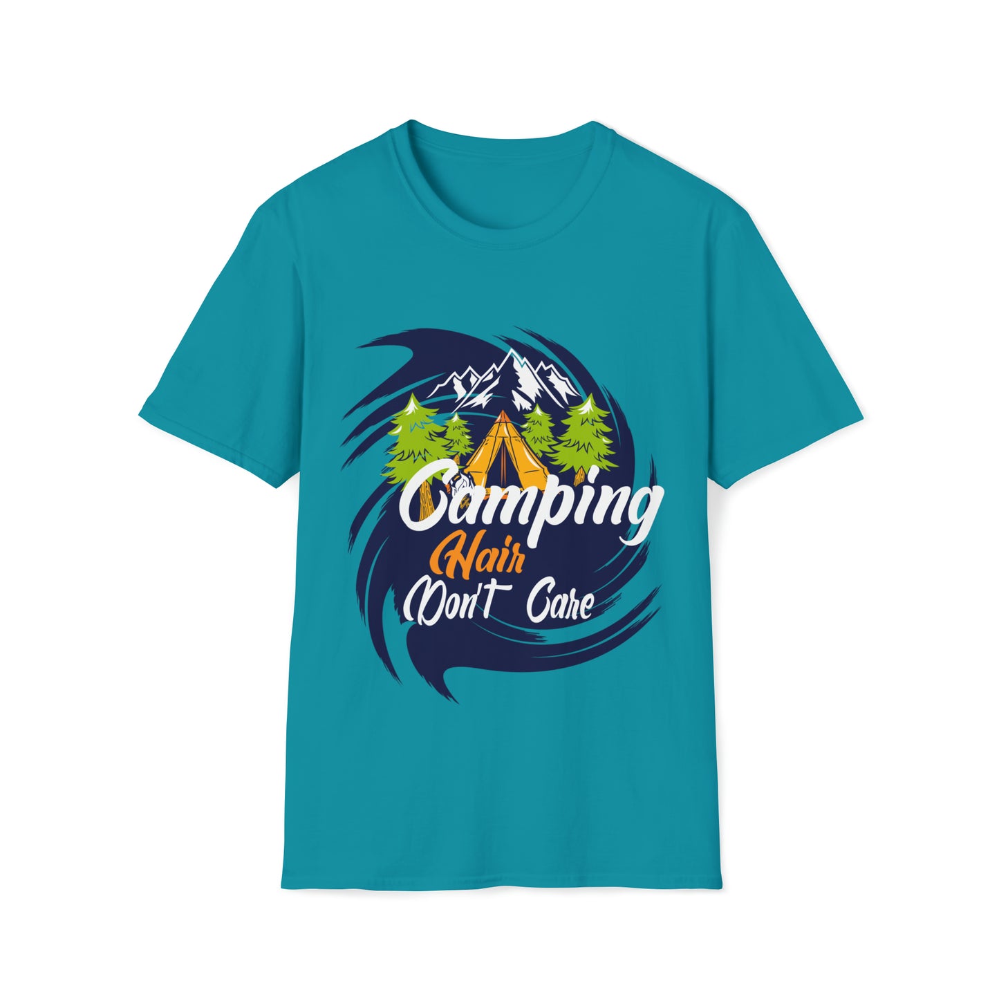 Camping Hair Don't Care T-Shirt